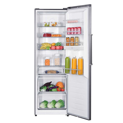 Bundle – 356L Inox Fridge with Water Dispenser & 274L Inox Freezer – Stainless Steel