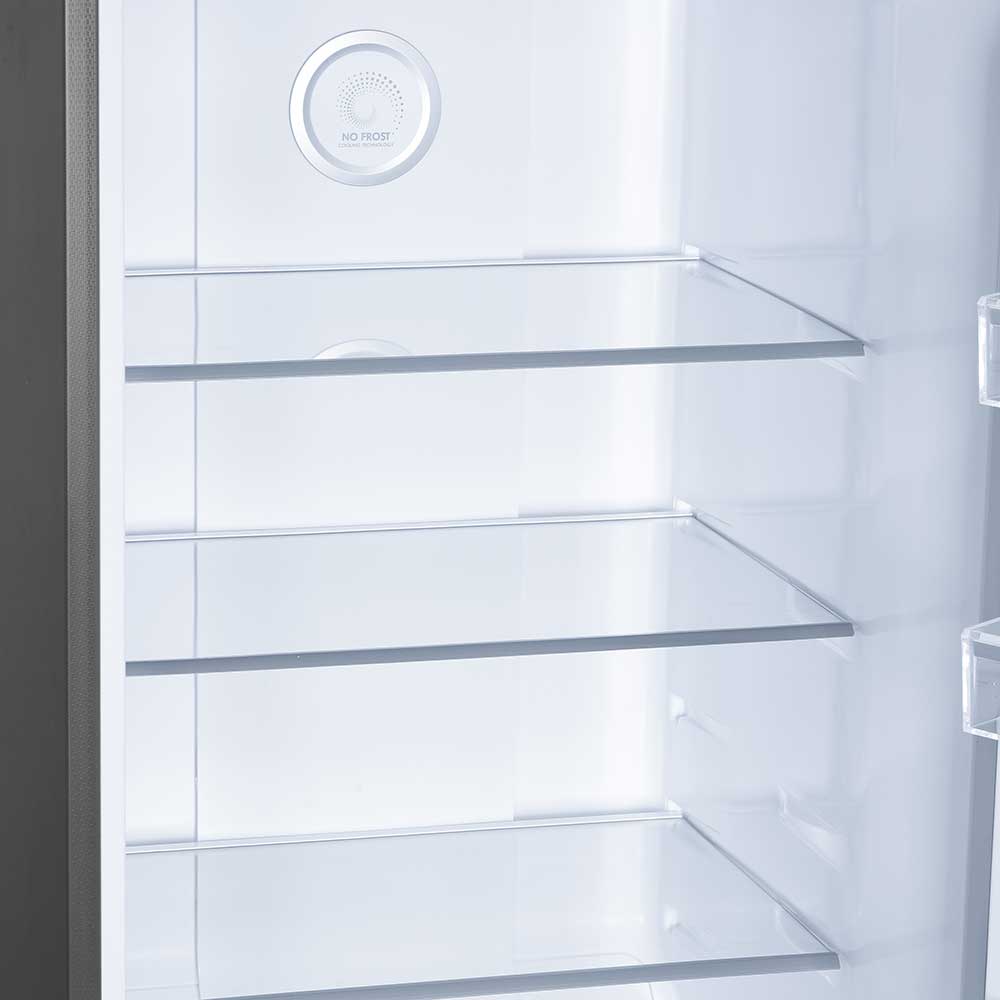 356L Freestanding Larder Fridge with Water Dispenser – Stainless Steel
