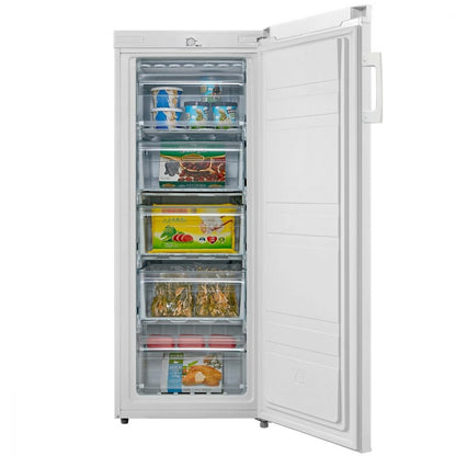 160L Freestanding Tall Larder Freezer – White