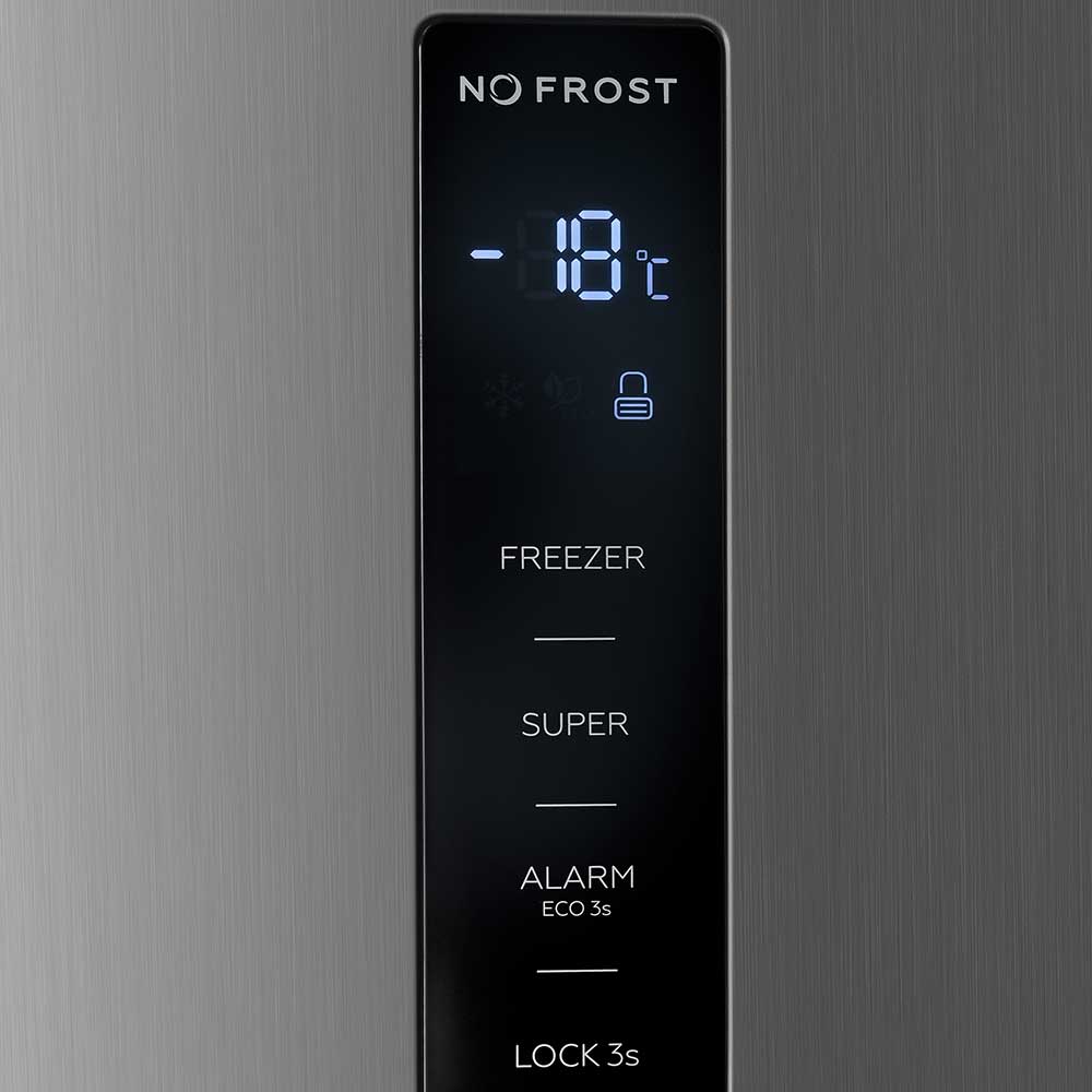 274L Tall Freestanding Freezer – Stainless Steel (Inox)