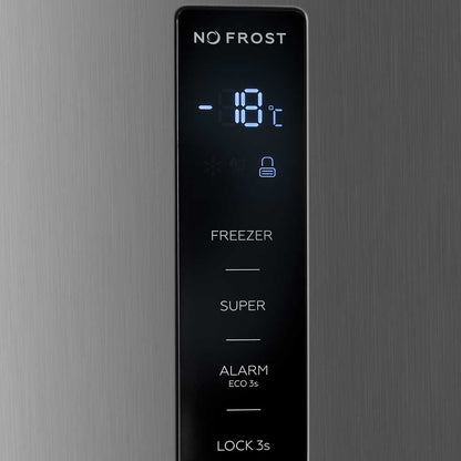 274L Tall Freestanding Freezer – Stainless Steel (Inox)