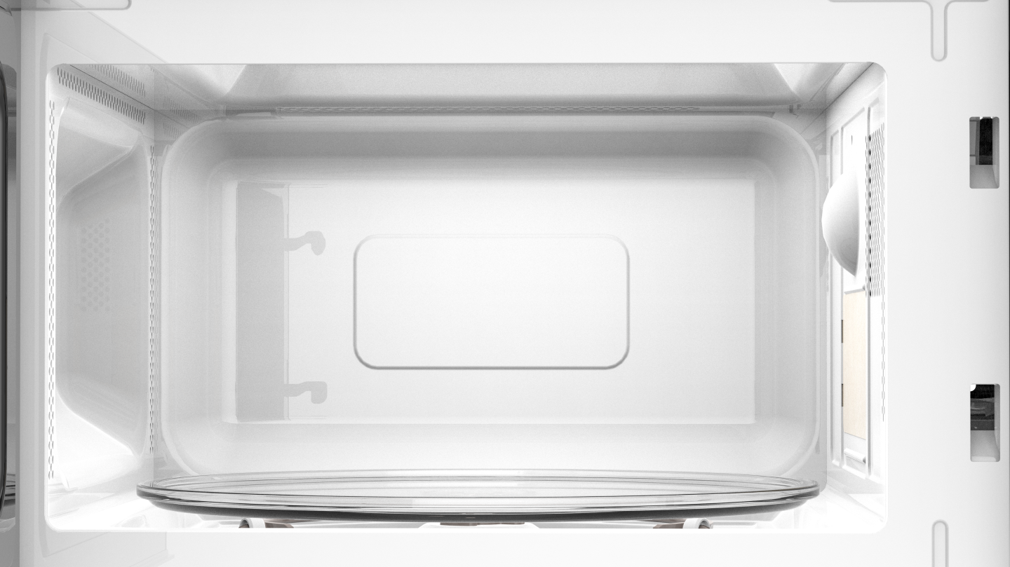 20L Freestanding Microwave 700W – Black