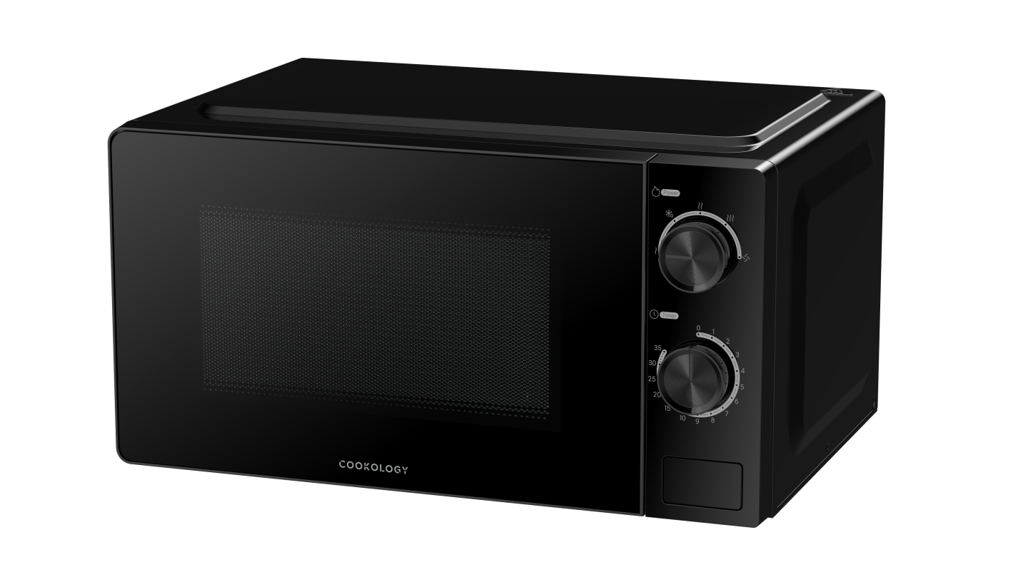 20L Freestanding Microwave 700W – Black