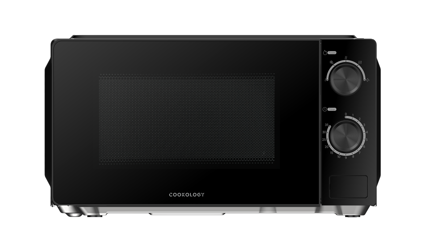 20L Freestanding Microwave 700W – Black