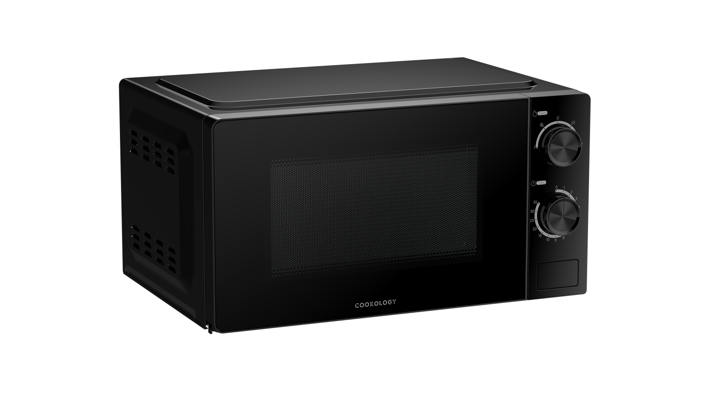 20L Freestanding Microwave 700W – Black