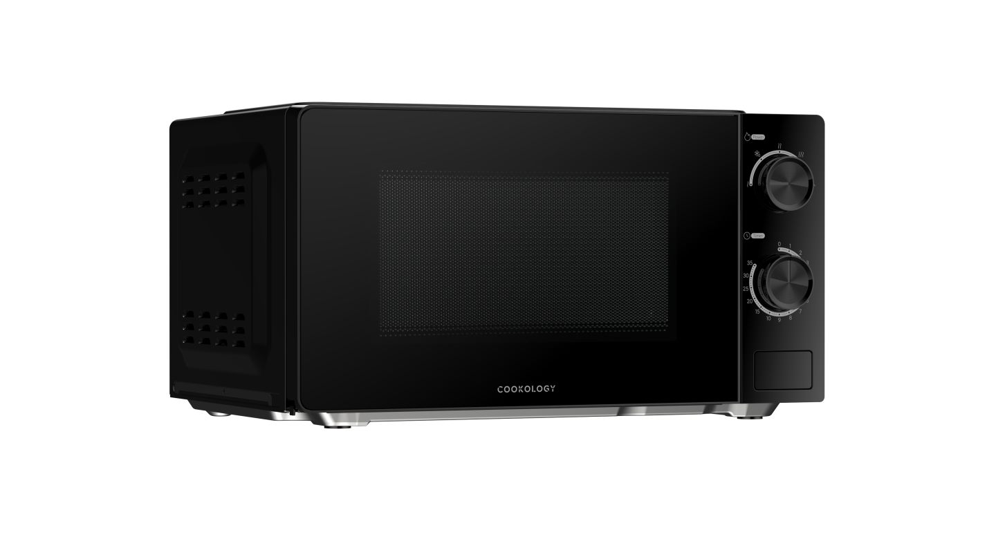 20L Freestanding Microwave 700W – Black