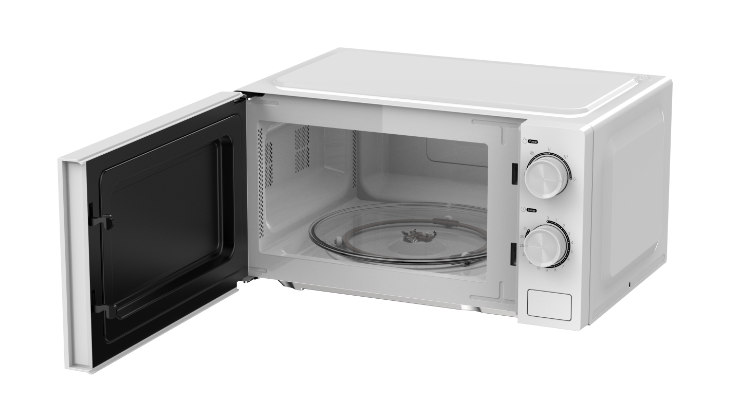 20L Freestanding Microwave 700W – White
