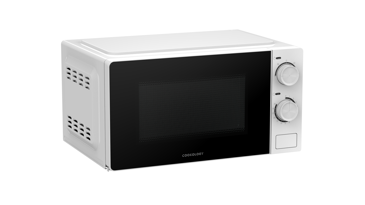 20L Freestanding Microwave 700W – White