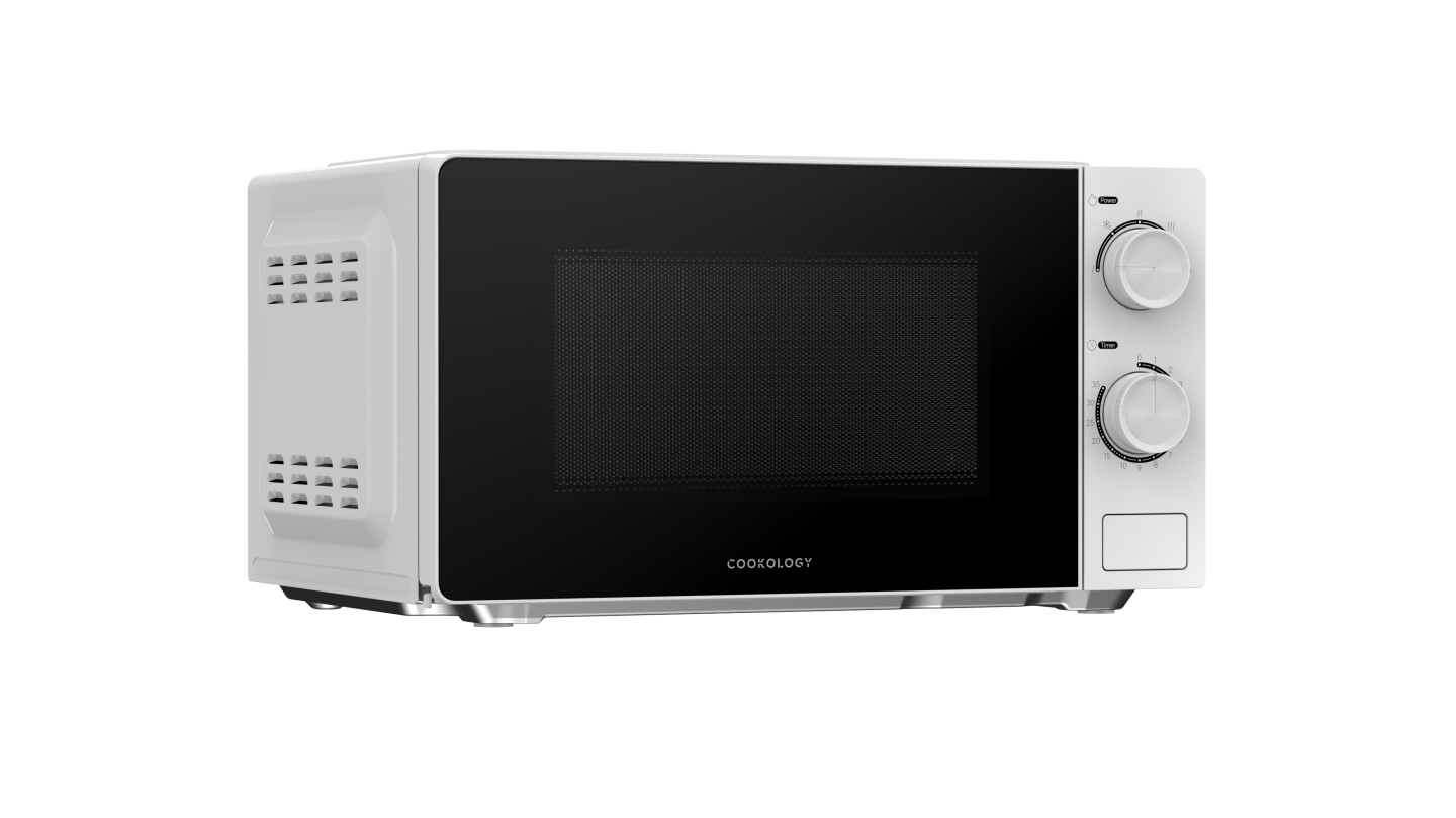 20L Freestanding Microwave 700W – White