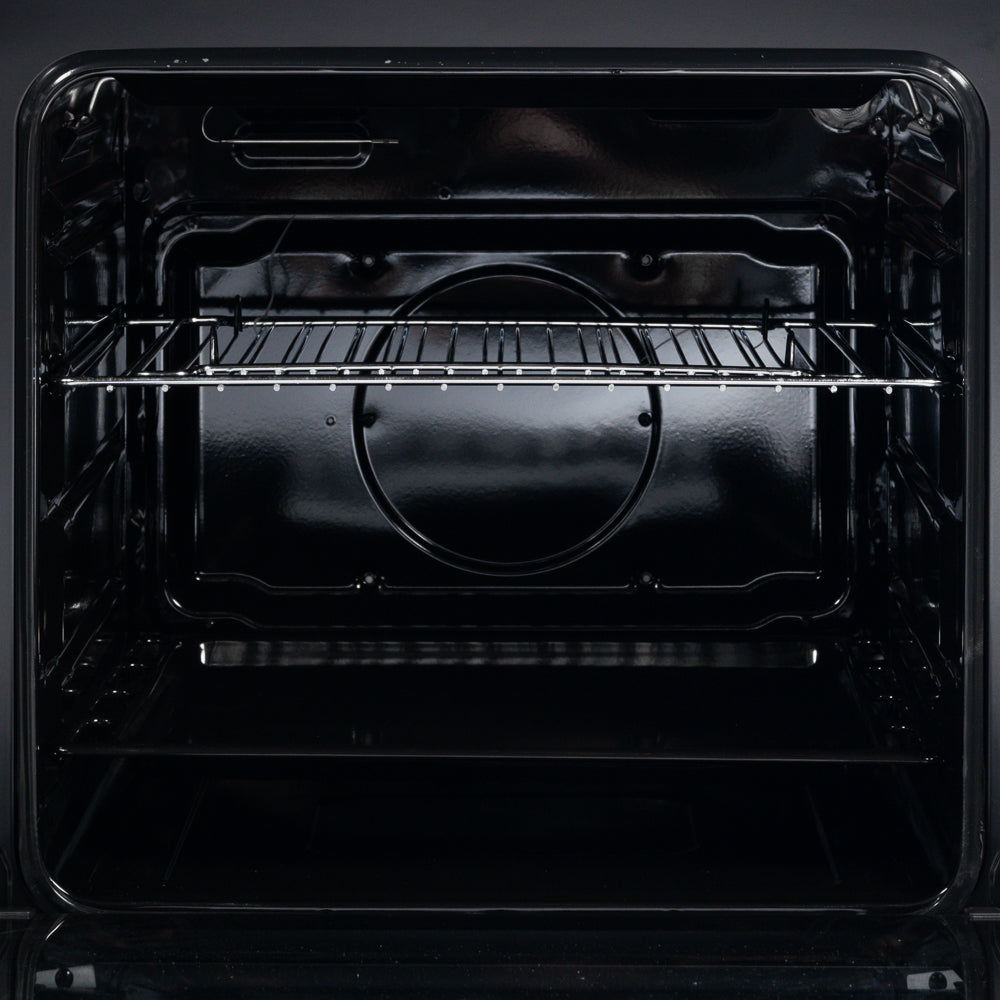 62L Freestanding Single Cooker with Hot Plate A Energy Rated – Black