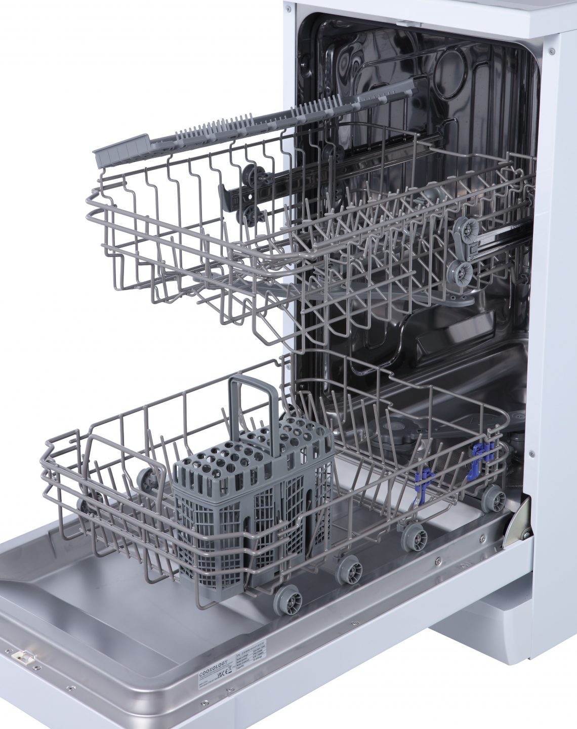 10 Place Settings Freestanding Slimline Dishwasher – White