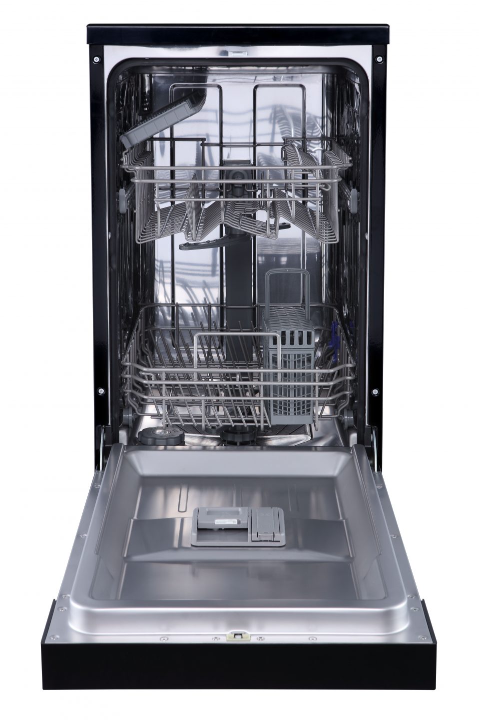 10 Place Settings Freestanding Dishwasher – Black
