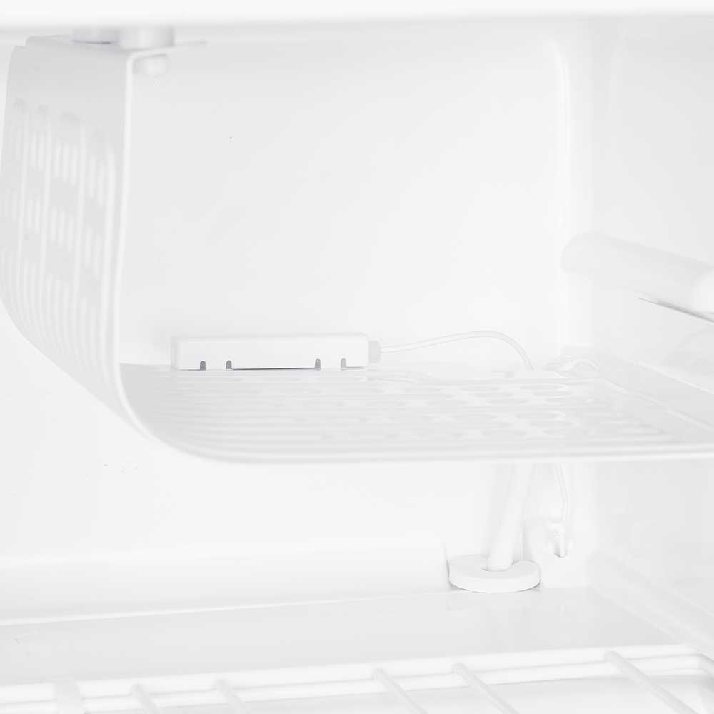 41L Table Top Mini Fridge with Chiller Box – Black