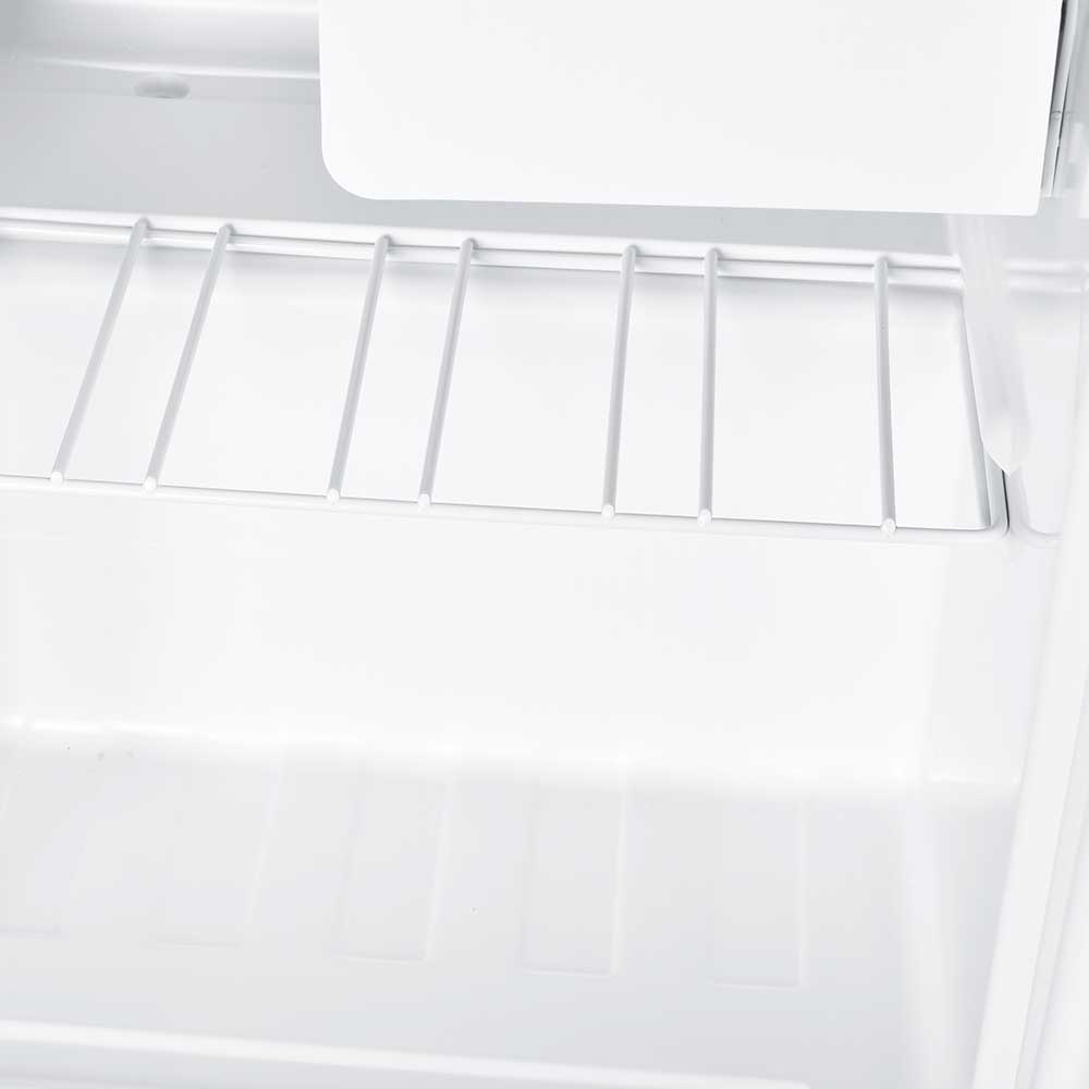 41L Table Top Mini Fridge with Chiller Box – White