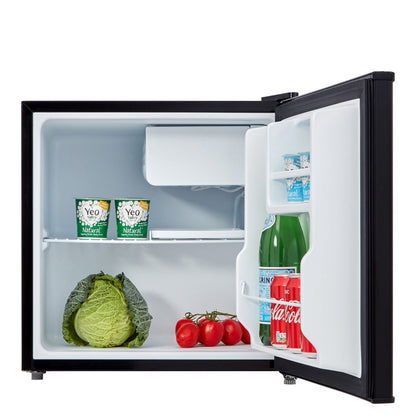 45L Table Top Mini Fridge with Chiller Box – Black
