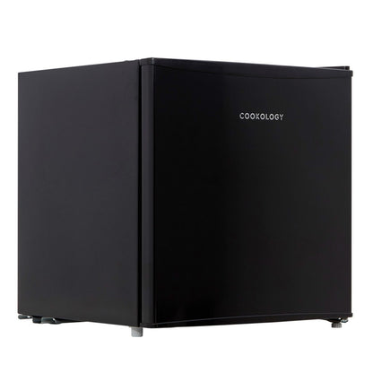 45L Table Top Mini Fridge with Chiller Box – Black