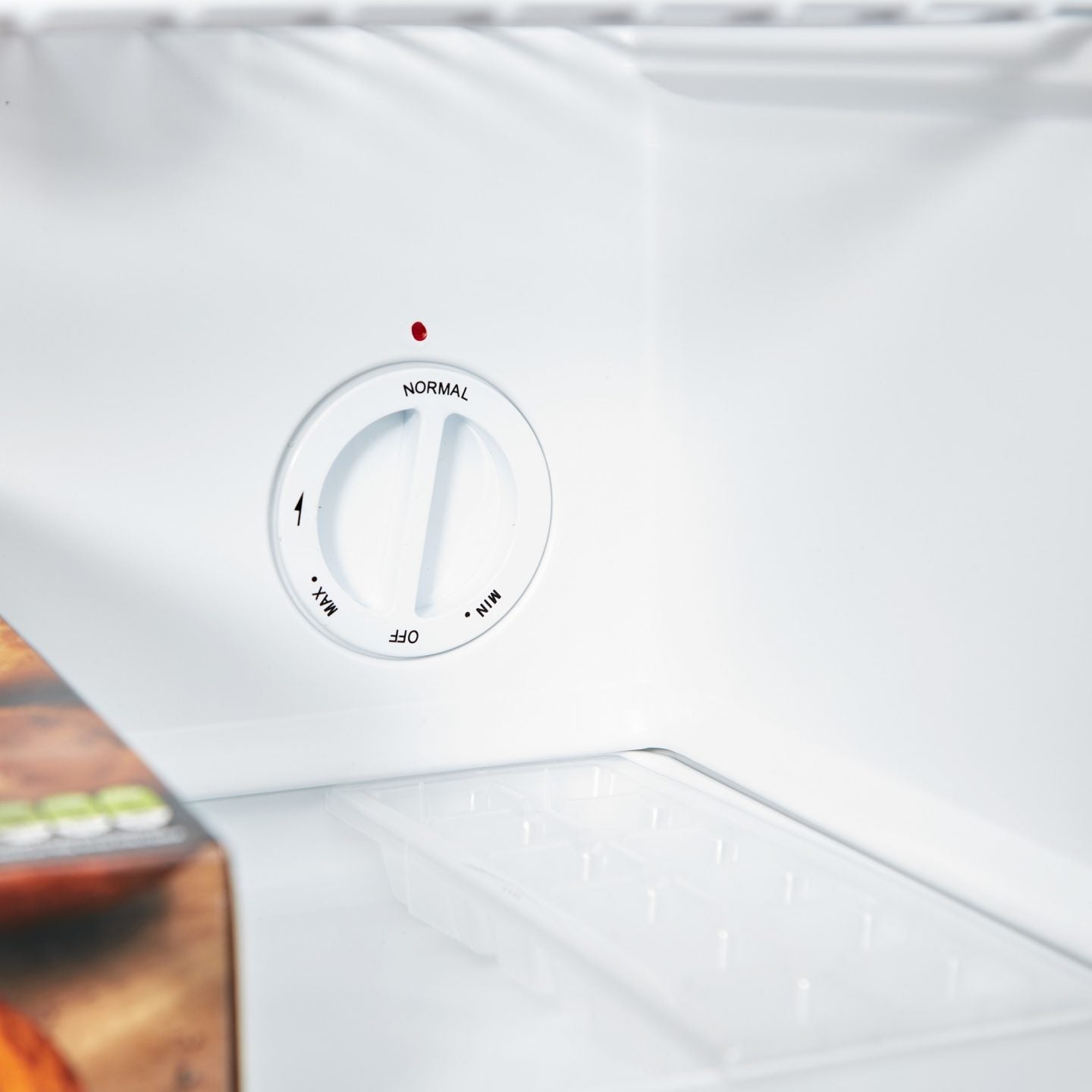 45L Table Top Mini Fridge with Chiller Box – White