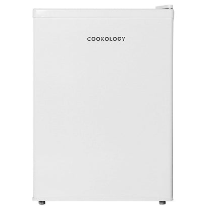 65L Table Top Mini Fridge with Chiller Box – White