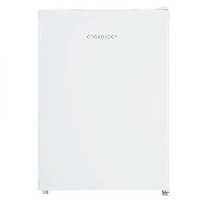 65L Table Top Mini Fridge with Chiller Box – White