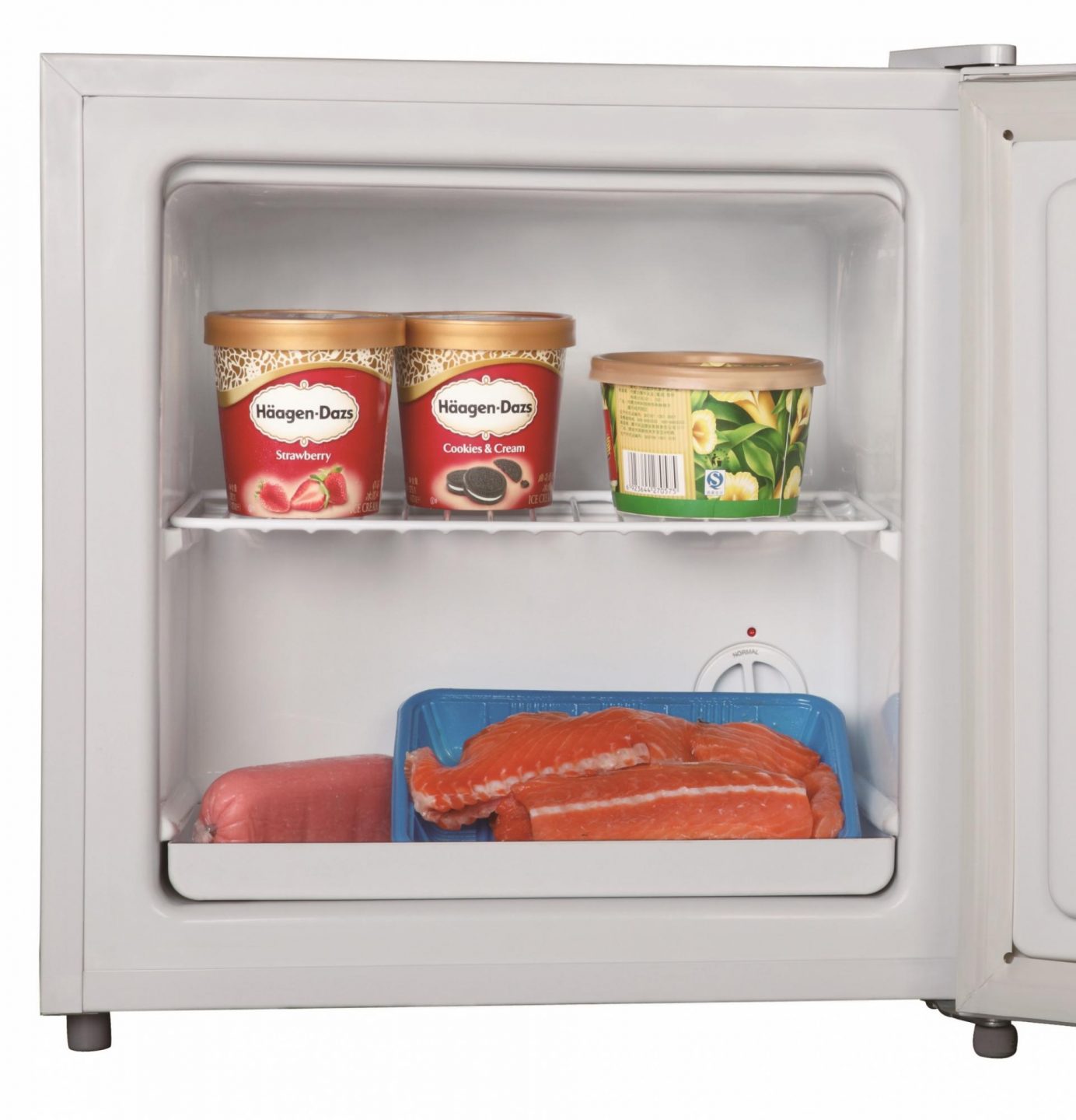 31L Table Top Mini Freezer – White