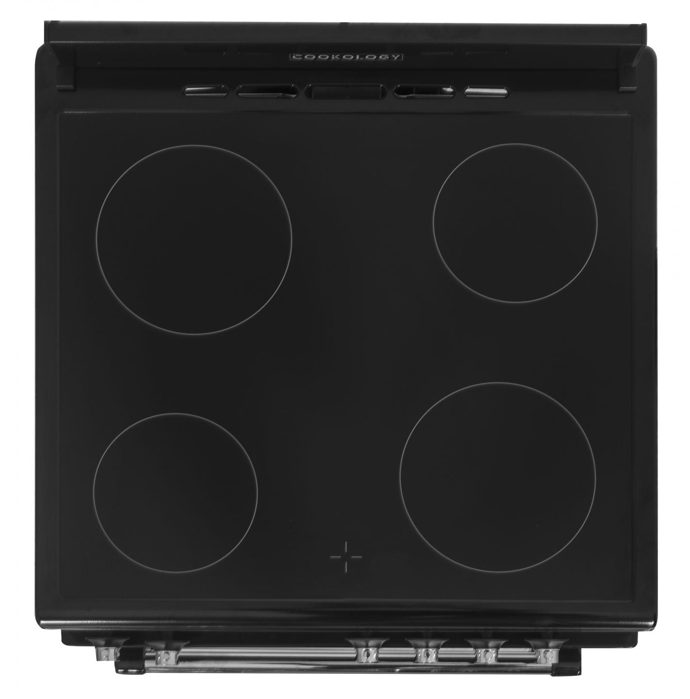 Cream Retro Freestanding Double Oven