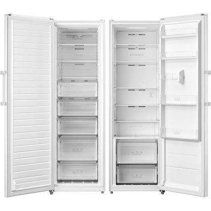 635L Freestanding Side-by-Side Fridge Freezer – White