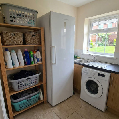 362L Freestanding Frost Free Larder Fridge – White