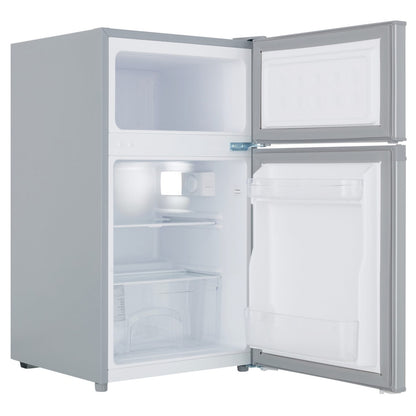 87L Freestanding Under Counter Fridge Freezer 70/30 – Silver