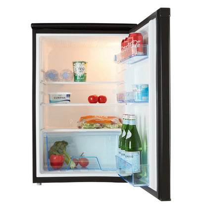 130L Freestanding Under Counter Fridge – Black