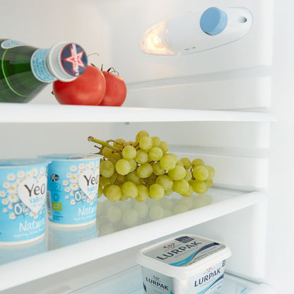 130L Freestanding Under Counter Fridge – White