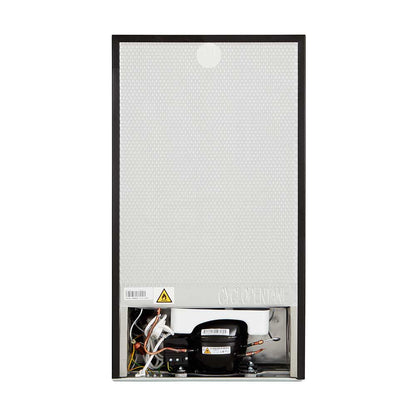 93L Freestanding Under Counter Fridge – Black