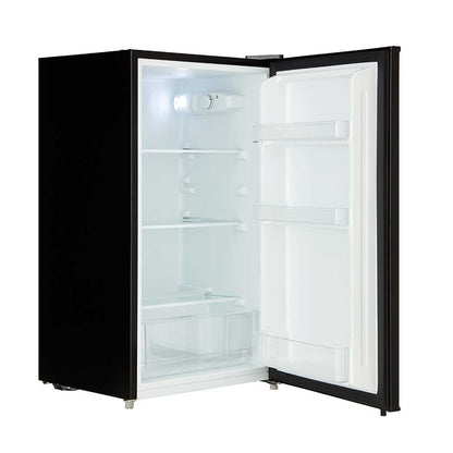 93L Freestanding Under Counter Fridge – Black