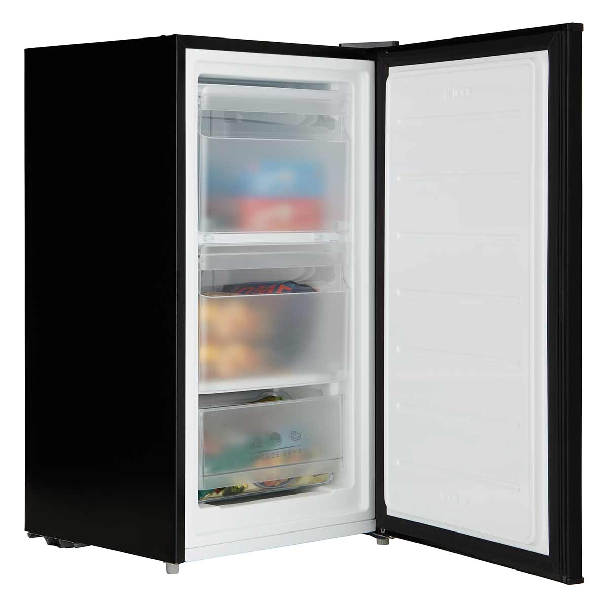 60L Freestanding Under Counter Freezer – Black