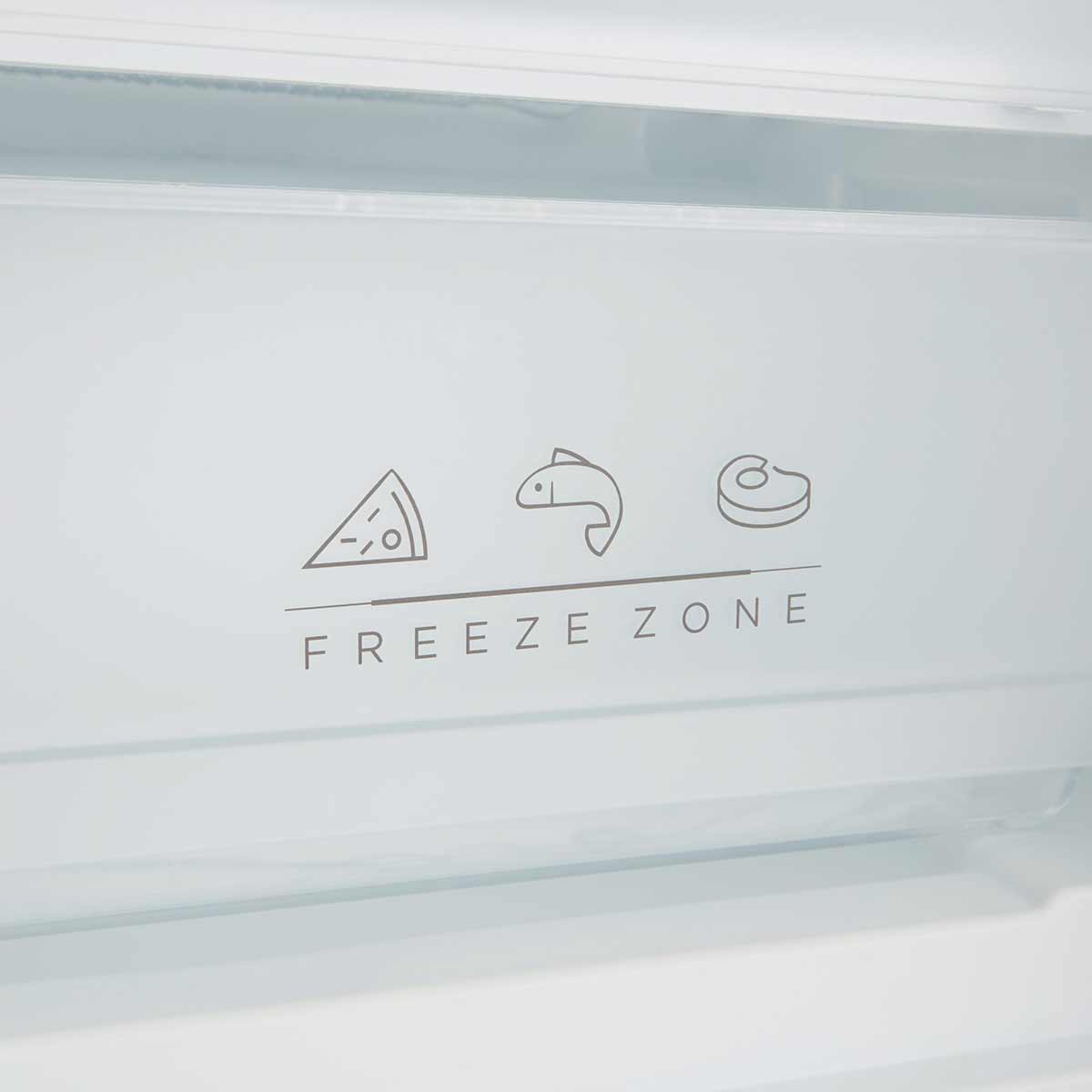 60L Freestanding Under Counter Freezer – Black