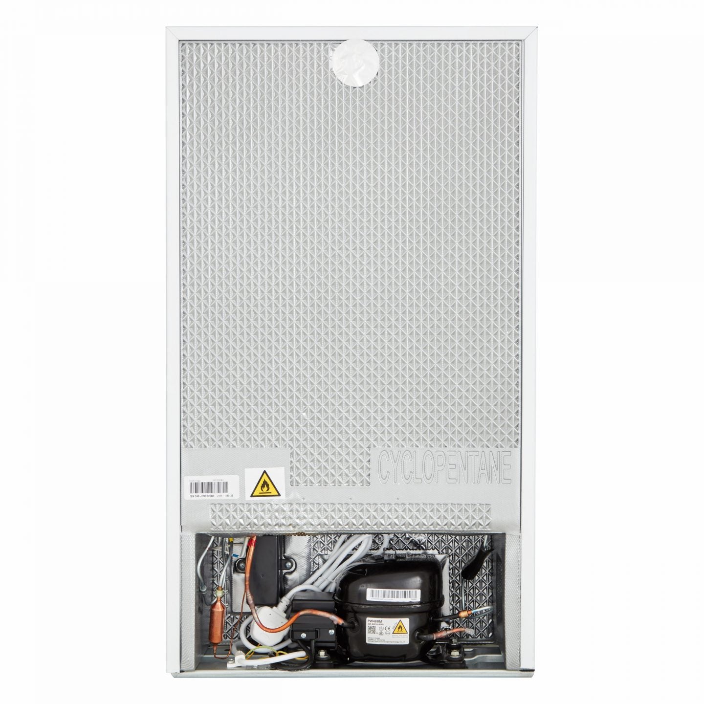 60L Freestanding Under Counter Freezer – White