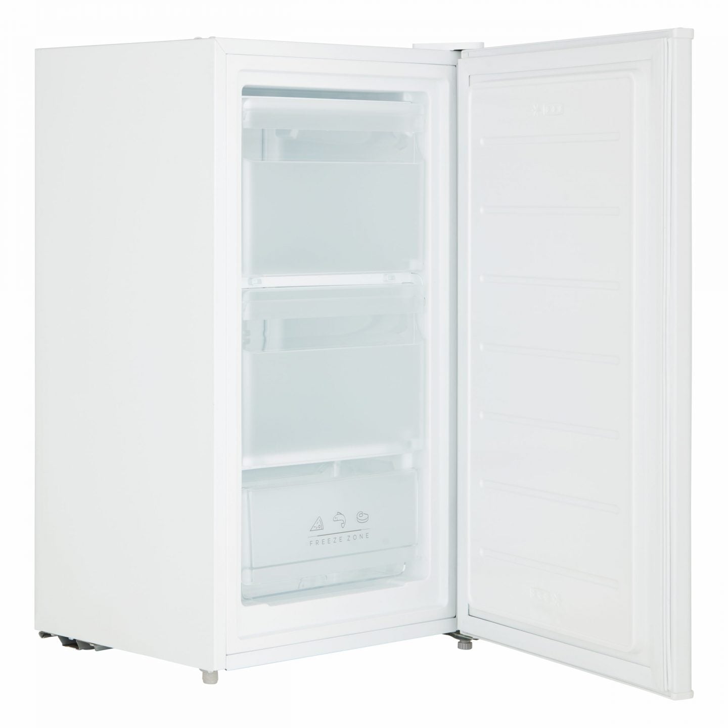 60L Freestanding Under Counter Freezer – White