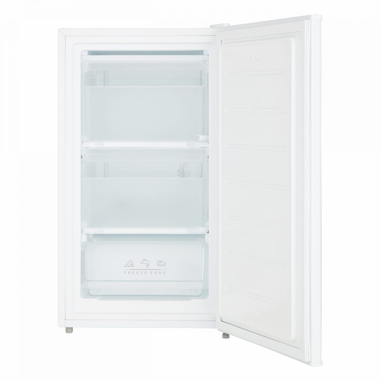 60L Freestanding Under Counter Freezer – White