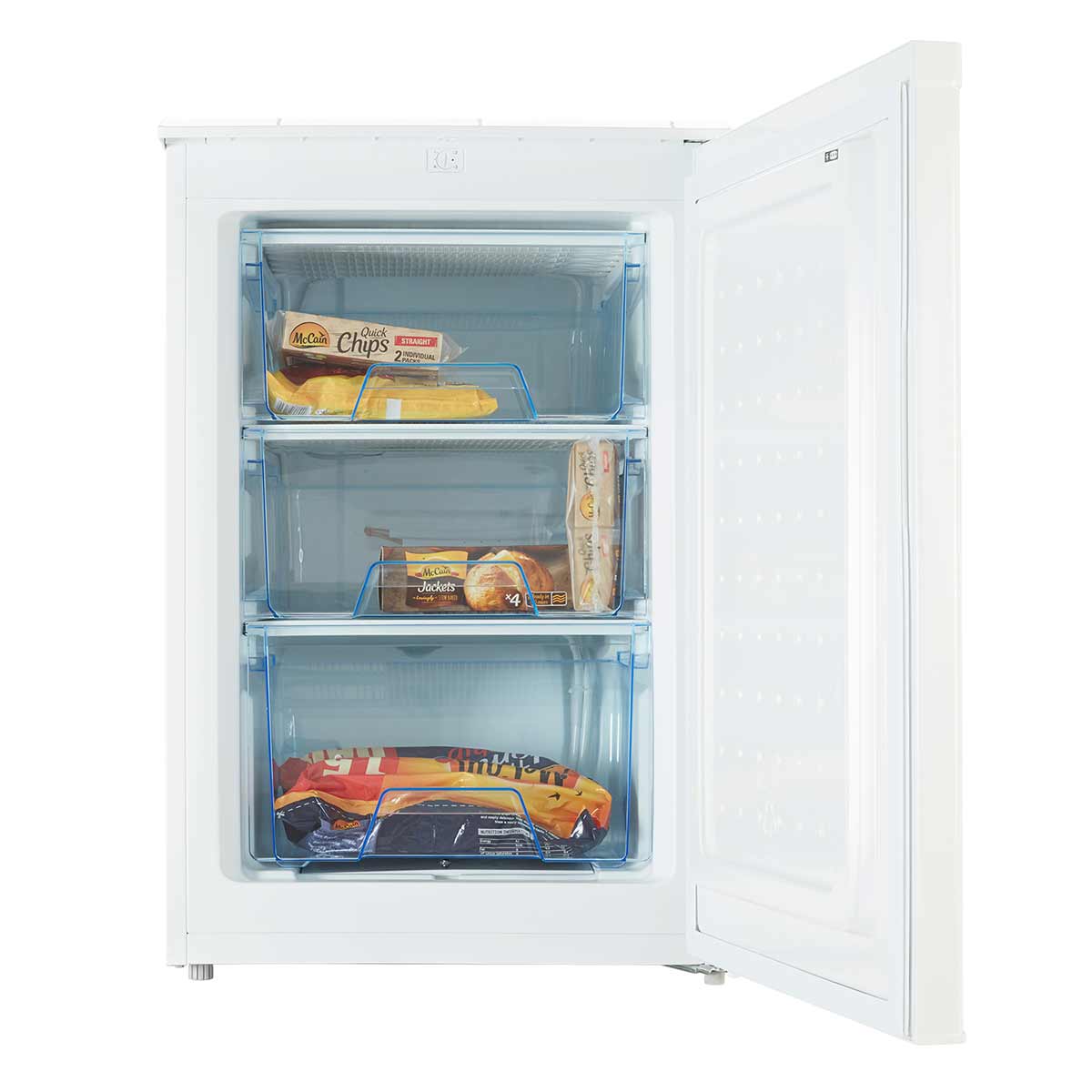 86L Freestanding Under Counter Freezer – White