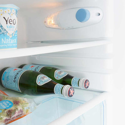 113L Freestanding Under Counter Fridge with Ice Box – White