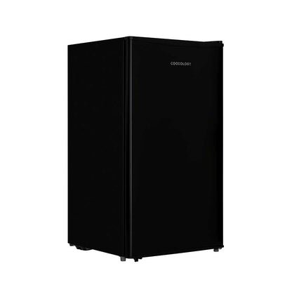 80L Freestanding Under Counter Fridge with Ice Box – Black