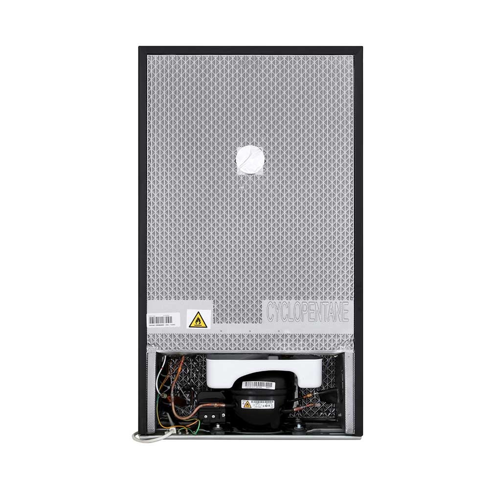 80L Freestanding Under Counter Fridge with Ice Box – Black