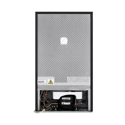 80L Freestanding Under Counter Fridge with Ice Box – Black
