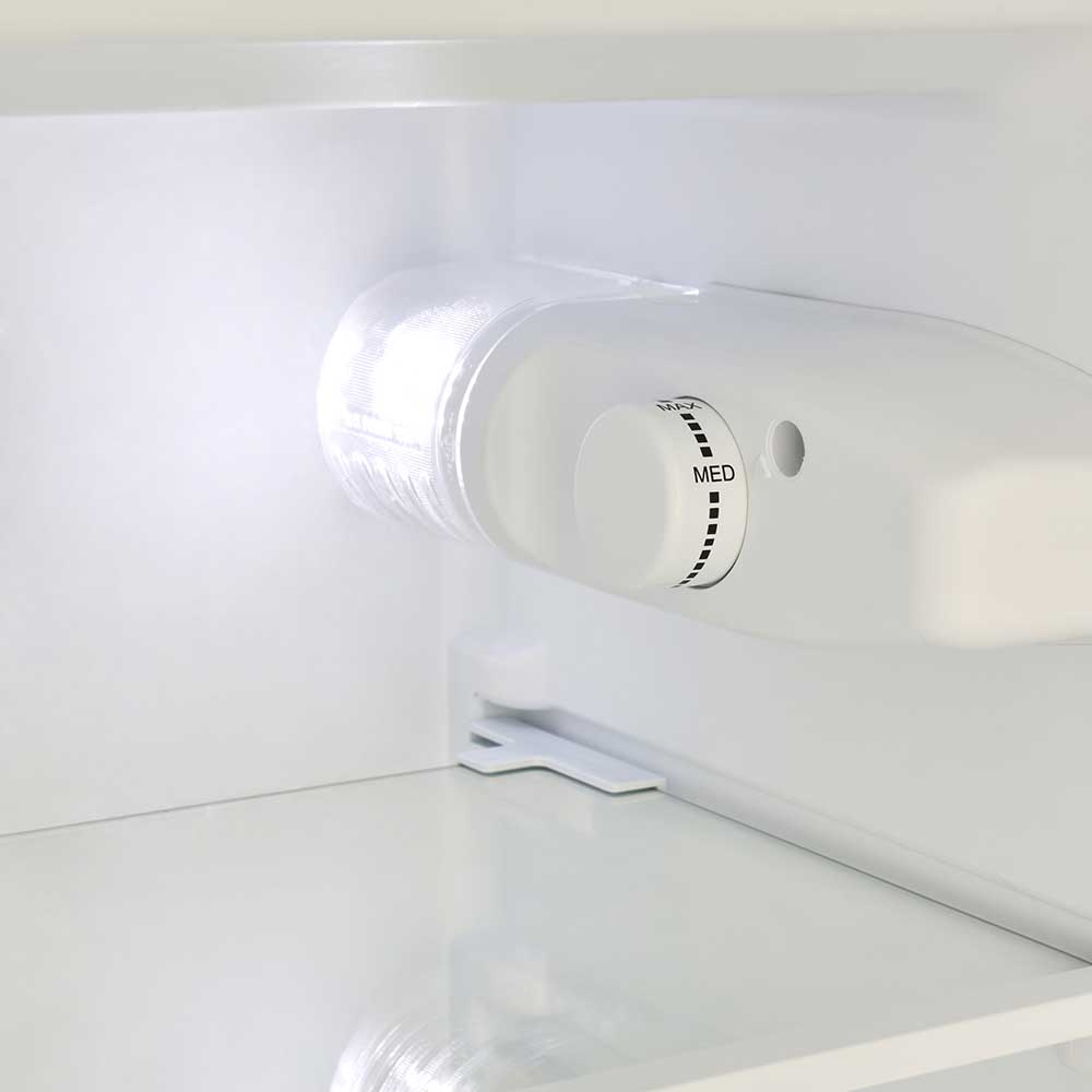 80L Freestanding Under Counter Fridge with Ice Box – Black