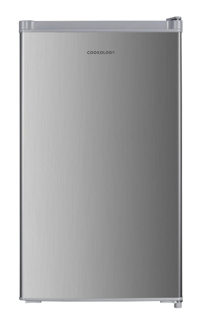 80L Freestanding Under Counter Fridge with Ice Box – Silver