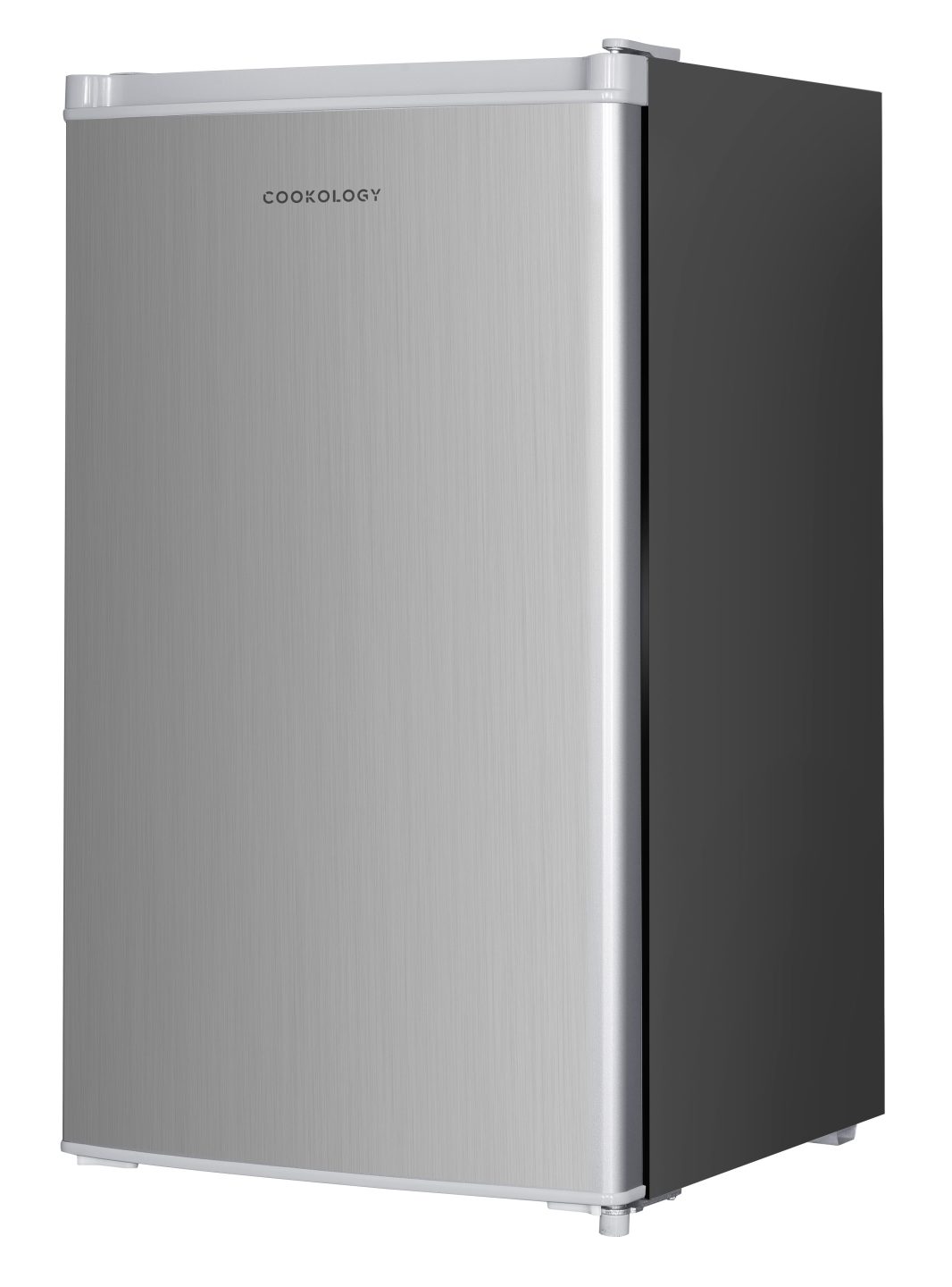 80L Freestanding Under Counter Fridge with Ice Box – Silver