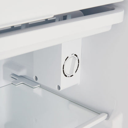 93L Freestanding Under Counter Fridge with Chiller Box – Black