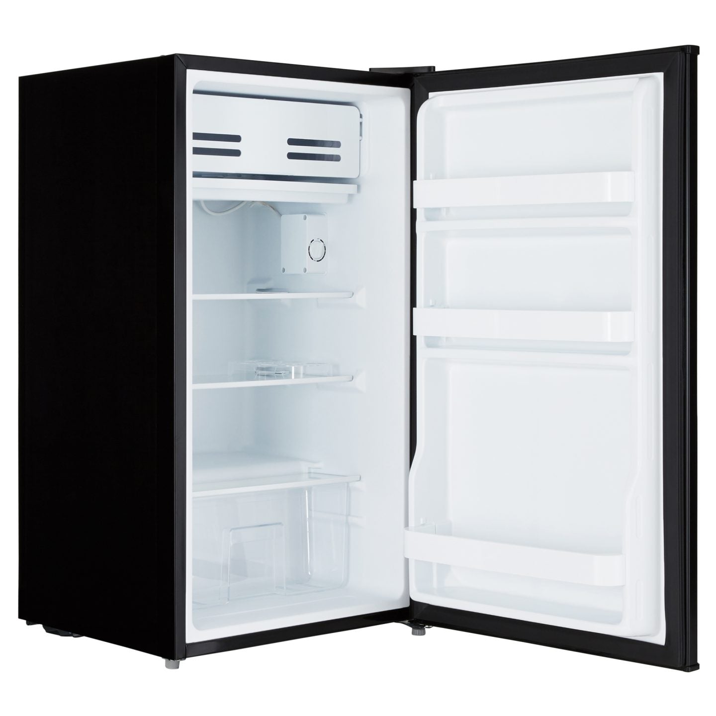 93L Freestanding Under Counter Fridge with Chiller Box – Black