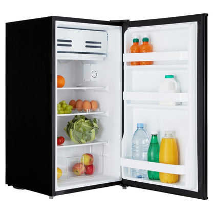 93L Freestanding Under Counter Fridge with Chiller Box – Black