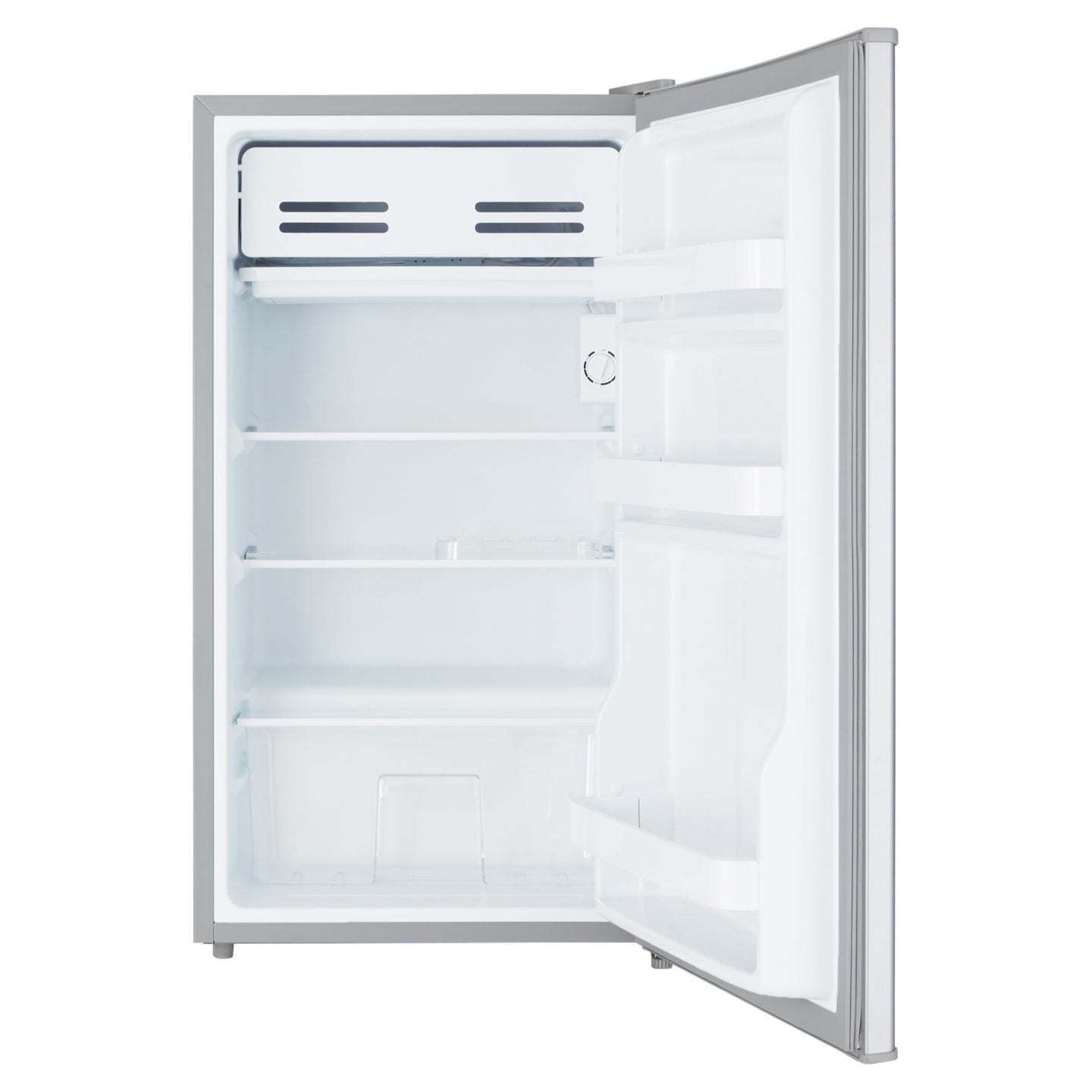 93L Freestanding Under Counter Fridge with Chiller Box – Silver