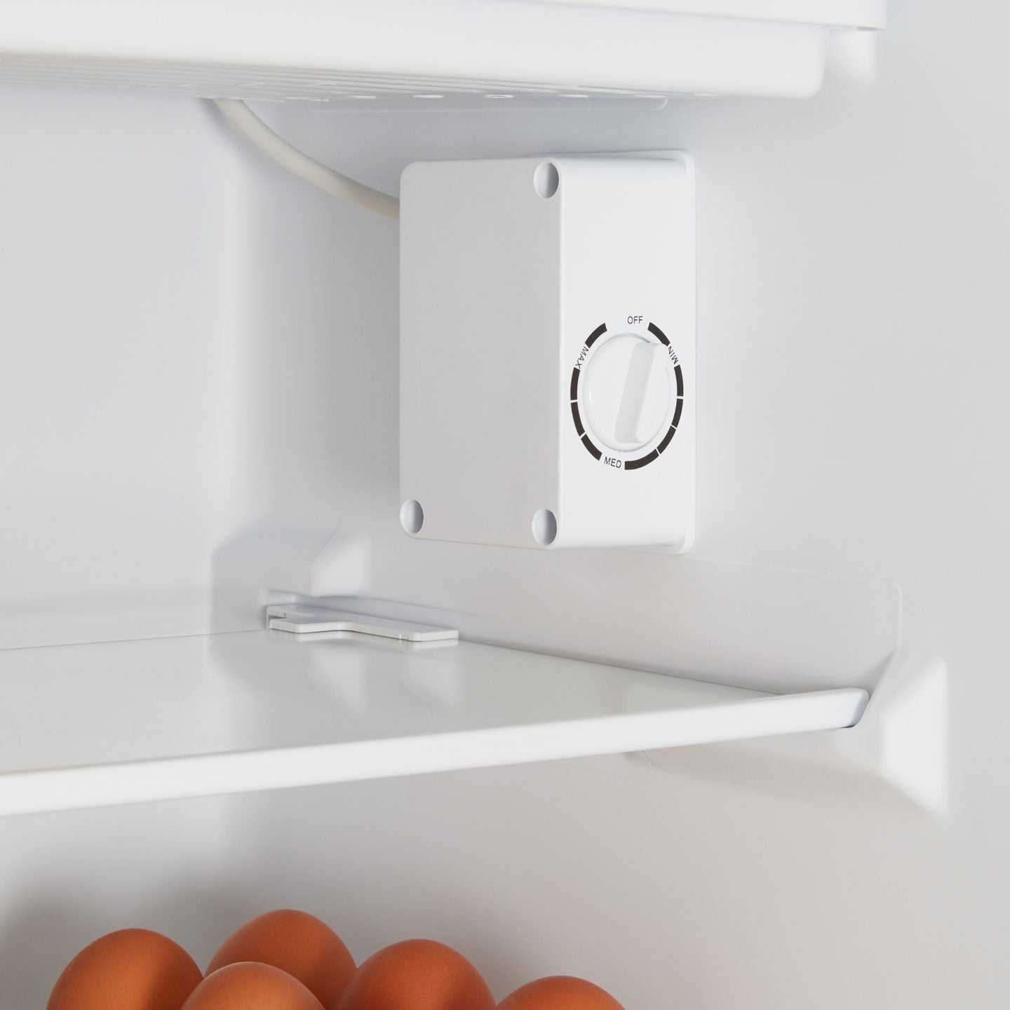 93L Freestanding Under Counter Fridge with Chiller Box – Silver